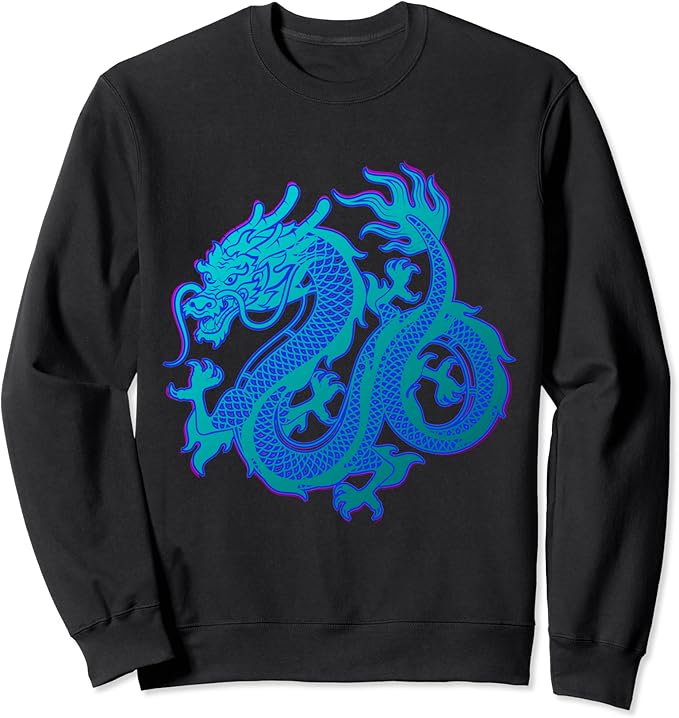 Dragon Classic Sweatshirt Amazon.co.uk Fashion